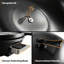 Barbecue électrique, barbecue portatif intérieur / extérieur 2-en-1, barbecue sur pied amovible avec plaque antiadhésive, plaque chauffante électrique (gris flash)