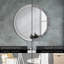 Huldar Glass Flat Wall Mirror