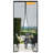 Luxdecor Magnetic Bug Screen Door Fit Door Size Up to 38x82,36 Strong Magnets Hand-Free Closing