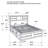 Jazz Black Queen Storage Bed-546891215