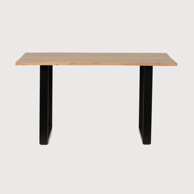 Table de salle à manger 55 "en bois d'acacia massif