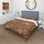 Ensemble de housse de couette bohème et éclectique-34034709