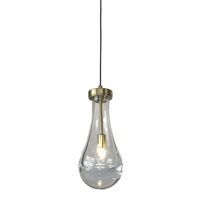 Rechele 1 - Light Teardrop Pendant