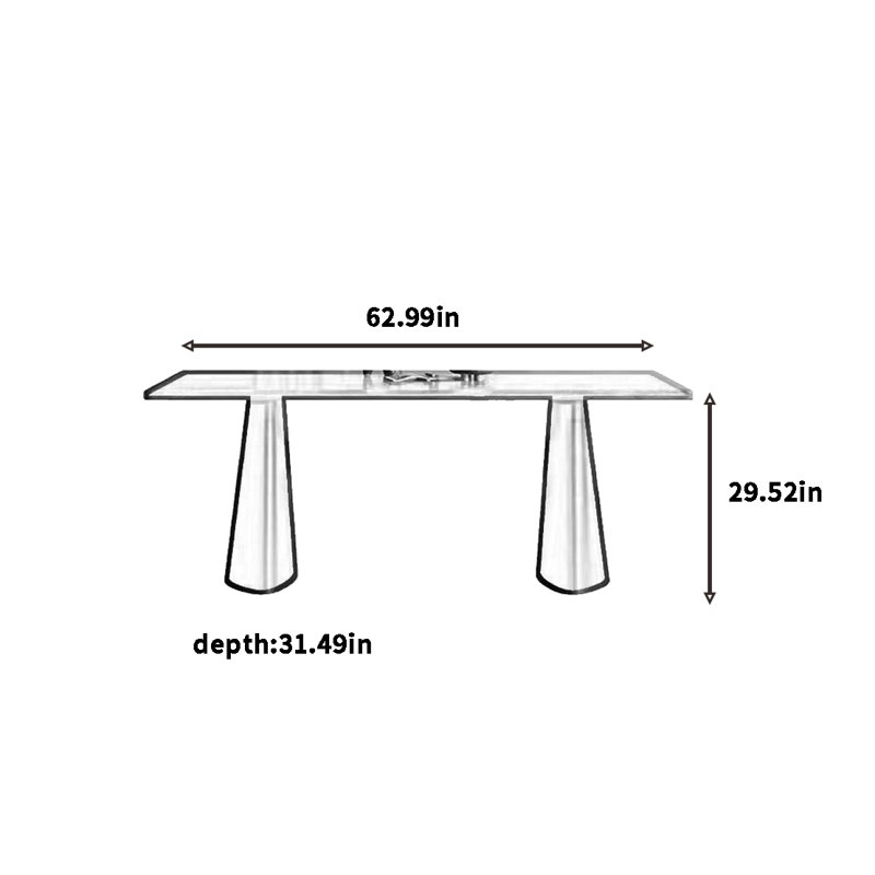 Gelincik, 29.52"H x 62.99"L x 31.49"W