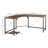 Magoon L-Shaped Metal Base Computer Desk