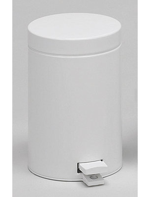 Cosmetic bin in white