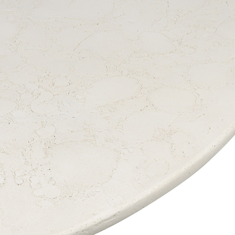 Rye Outdoor Dining Table-60"-Aged White Concrete