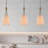 20 inches Sprig 3 Light Pendant in Polished Grass
