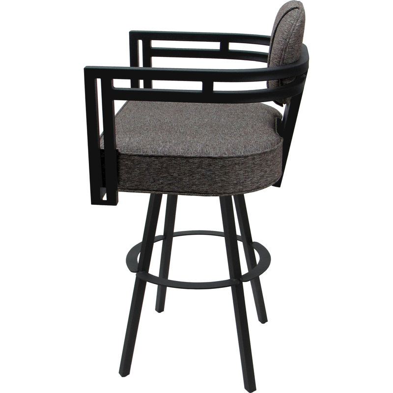Mojave Gray - Gray - 26" Seat, Gray, Mojave Gray/Polyester Blend