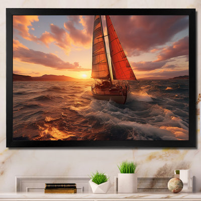 " Spain Sunset Sail II "