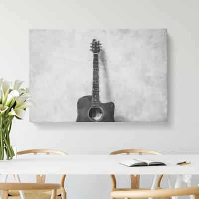 Acoustic Guitar Vol.2 - Wrapped Canvas Print