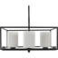 Lustre rectangulaire unique à 4 lumières Alexi-320581442