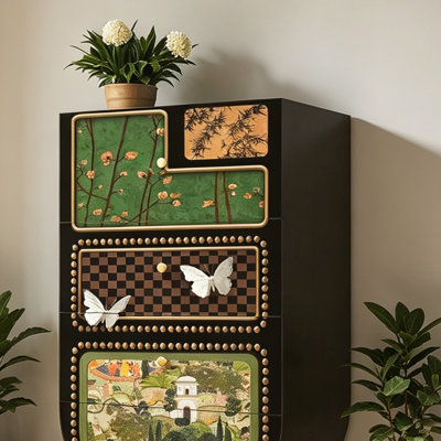 Painted Ash Solid Wood Accent Chest