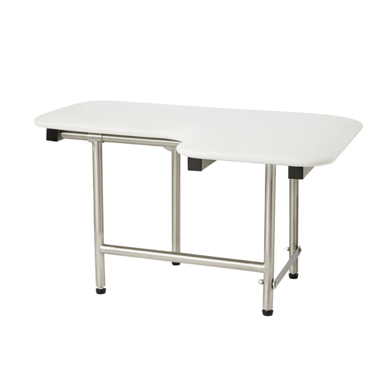 Banquette rembourrée avec accoudoirs ADA, Gaucher