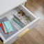 Ensemble de 3 plateaux de rangement empilables en plastique Martha Stewart Brody