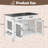 44.48" Large Dog Crate Furniture-126537307