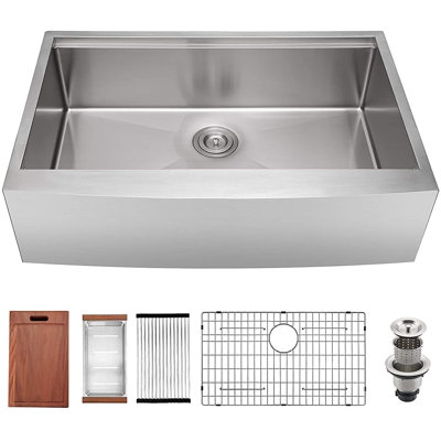 Farmhouse Workstation Kitchen Sink