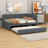 Upholstered Daybed With Trundle-903207001