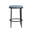 Tabouret de bar en métal Ebern Designs - gris durable tissé-1874419237