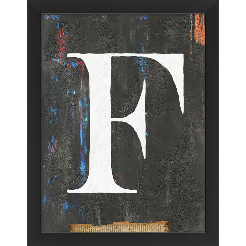 Alphabet "F" Print