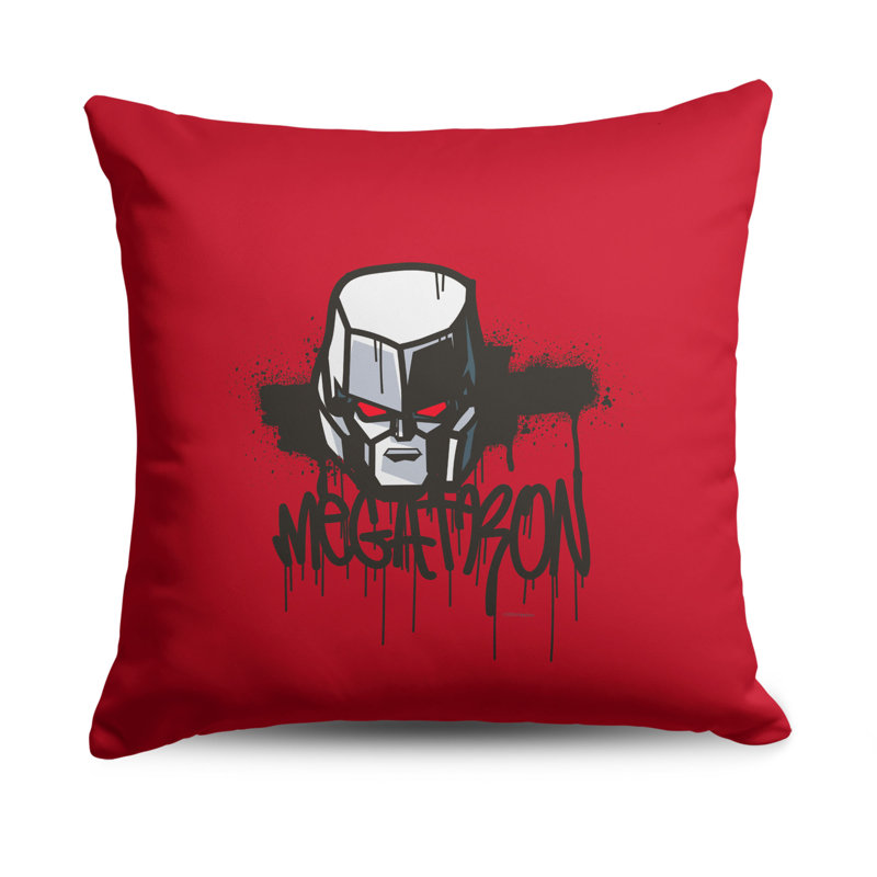 Hasbro Transformers Megatron Pain Throw Pillow