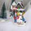 «Children Build A Snowman Christmas Village» - 2,75 po