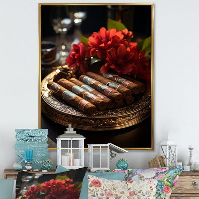 Cuba Cigar Expression II, reproduction d'art sur toile