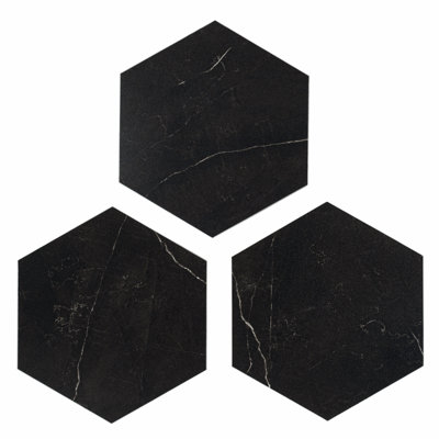 BaseCore HEX 12mil x 5.75" W Peel and Stick Vinyl Plank Flooring