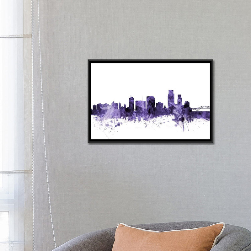 « corp christie, texas horizon » par michael tompsett, impression sur toile tendue, H 18 po x l 26 po x P 1,5 po