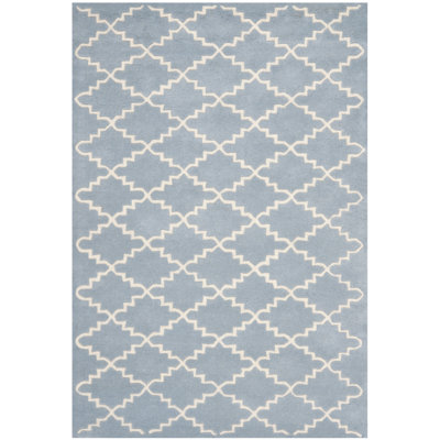 Carolene Hand Tufted Wool Geometric Rug