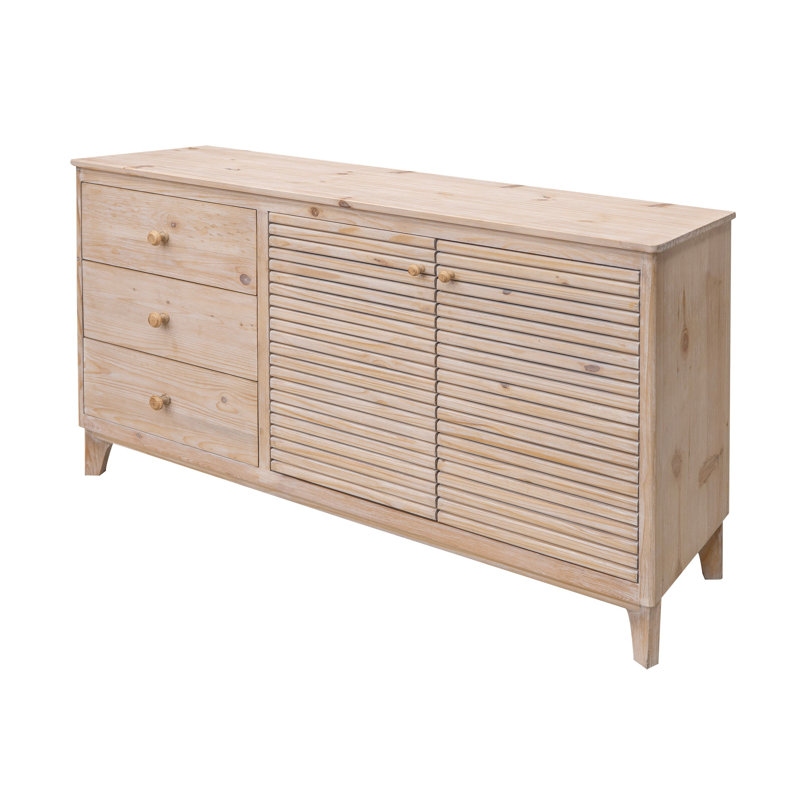 Console 3 tiroirs 2 portes Domen