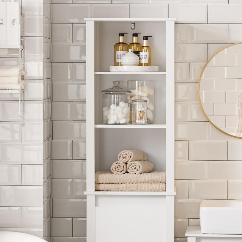 Wood Cabinet Laundry Hamper