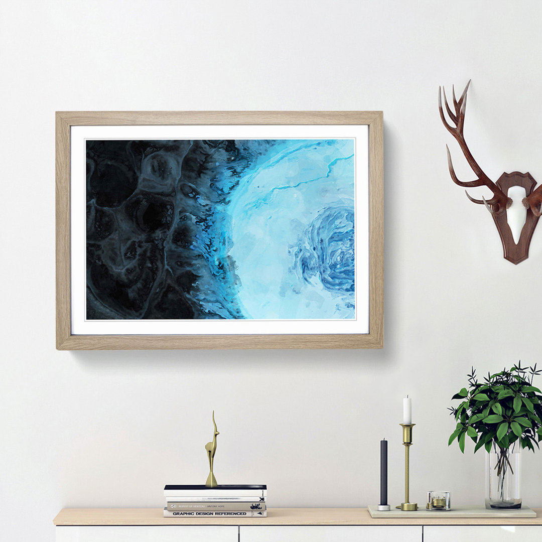 Deep Asleep in Abstract - Picture Frame Graphic Art Print