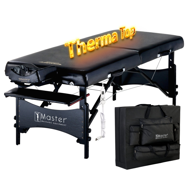 Table de massage portative 30 po Red Thermost Studio® Black Barrel Studio®