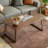 Black walnut rectangular end table