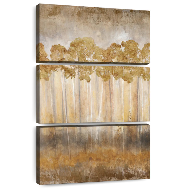 Avery Golden Horizon Trees, 65" H x 42" W