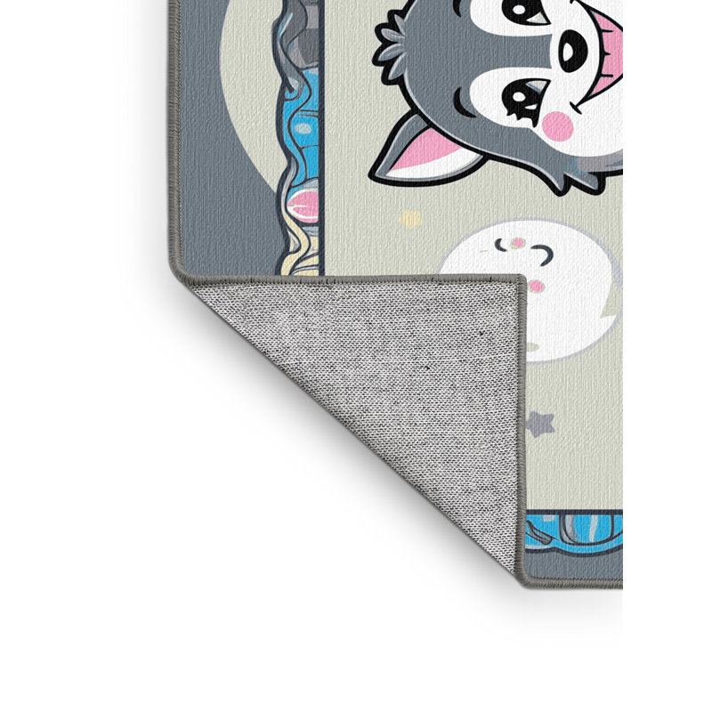 Tapis de Noël lavable The Holiday Aisle®, Rectangulaire 2 pi x 3 pi