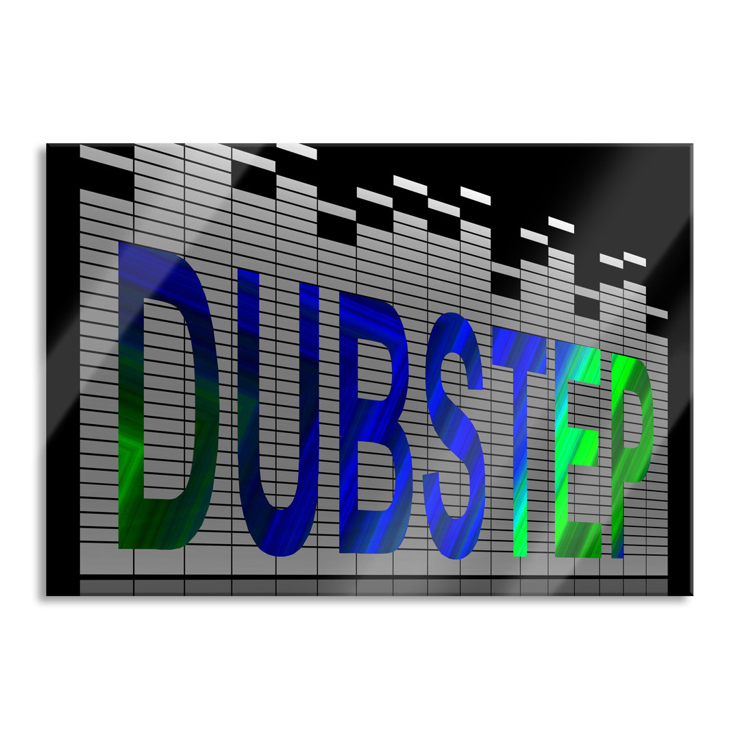 Glasbild Musikrichtung Dubstep