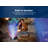 150" Portable Projector with 100" Portable Screen & Carrying Case