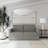 Flex Square Arm Modular Loveseat with Reversible Cushions-88508943-100761386