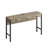 Arcole 3-Drawer Long Dining Table Set with Power Outlets, Bar Kitchen Table Set with Circular Stools-1501763725-1501763722
