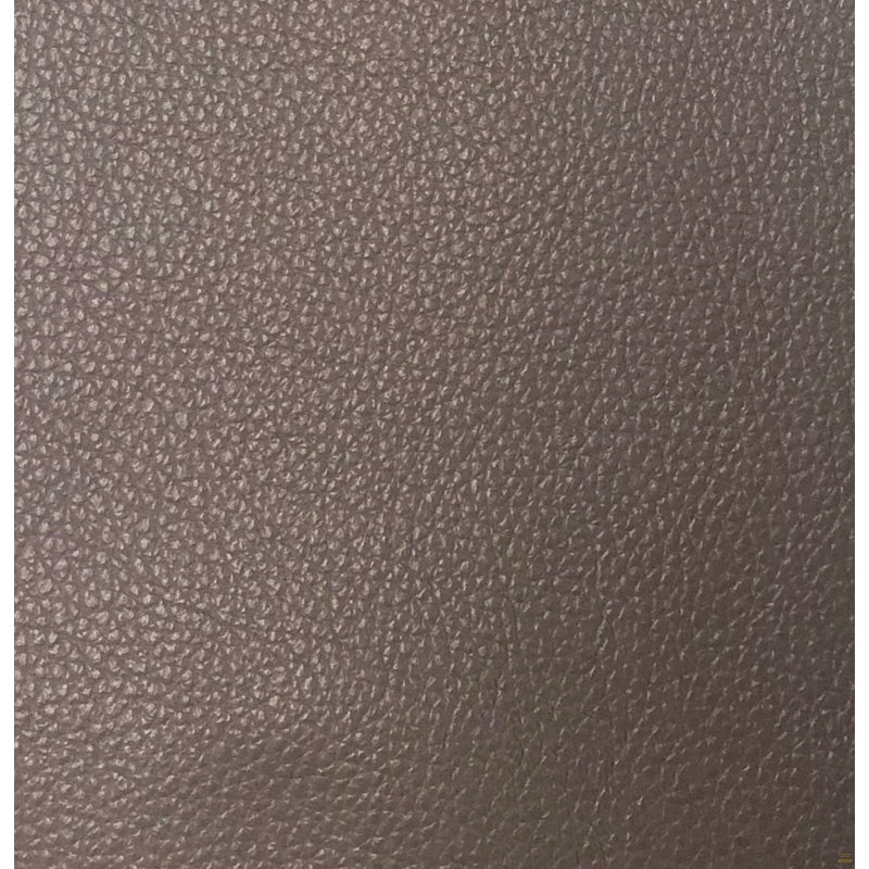 Canapé en cuir taupe Malaga (assemblé)