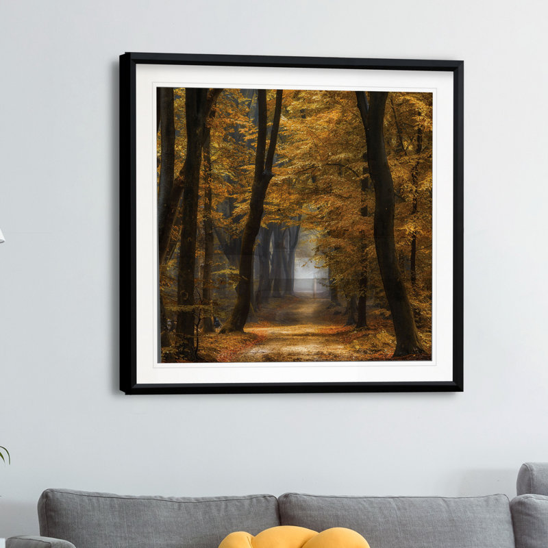 Speuldimensions - reproduction de photo, H 17,5 po x l 17,5 po x P 1,5 po, Cadre plastique noir