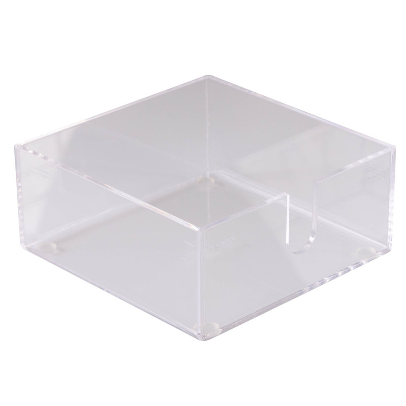 Porte-serviette en acrylique, H 2,44 po x l 5,59 po x P 5,59 po
