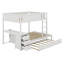 Lit superposé double avec lit gigogne et bureau-1704069072
