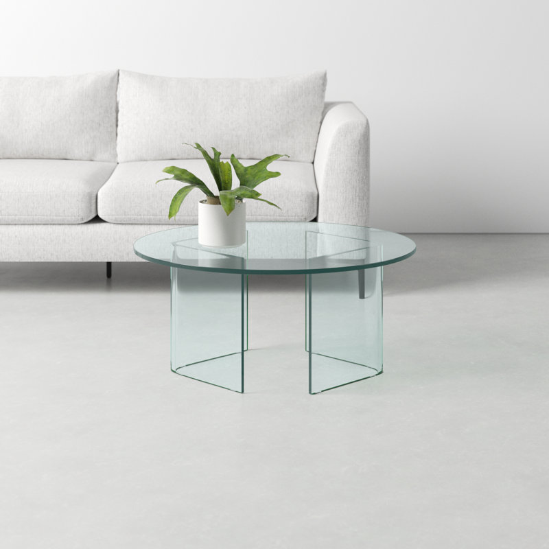 Arnault Glass Single Coffee Table