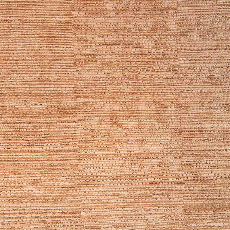 Rust Texture Silk Wool Blend Rug - 9'1"" x 12'1""