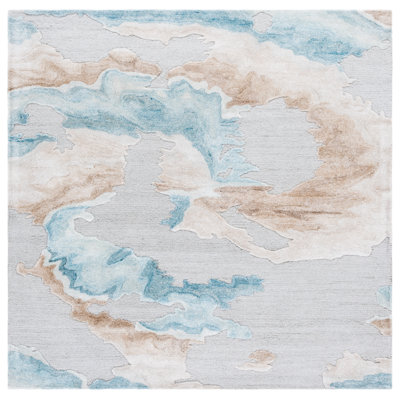 Jariyah Hand Tufted Performance Abstract Rug