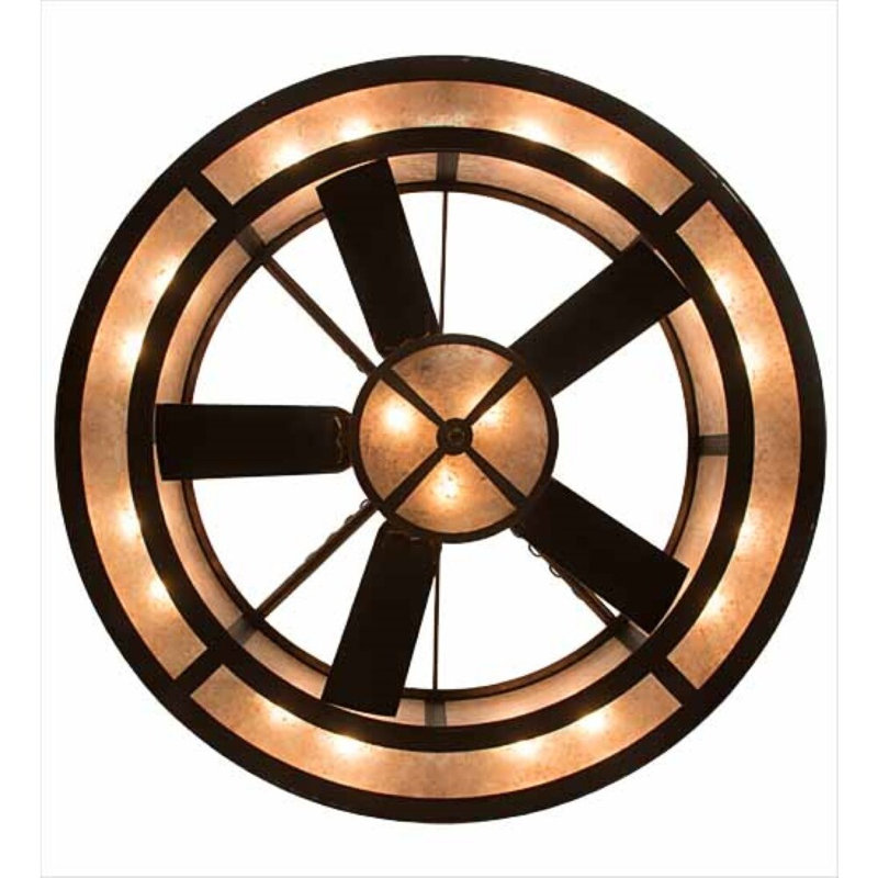 Moose At Dusk Downrod Ceiling Fan