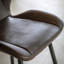 Sanil Upholstered Bar Stool with Iron Frame